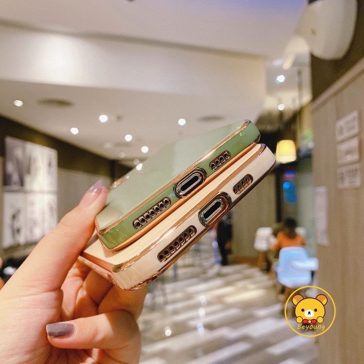Ốp Điện Thoại TPU Mềm Chống Sốc Mạ Điện Cho Samsung Galaxy F62 A53 A33 A32 M32 5G A13 4G A23
