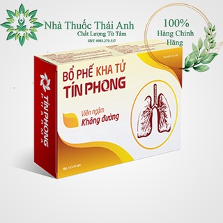 Bổ phế kha tử Tín phong - Bổ phế không đường - Hỗ trợ giảm ho dạng viên ngậm