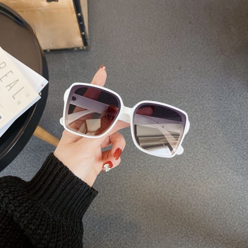 Kính Mát Tròng Vuông Cỡ Lớn Thời Trang Phương Tây