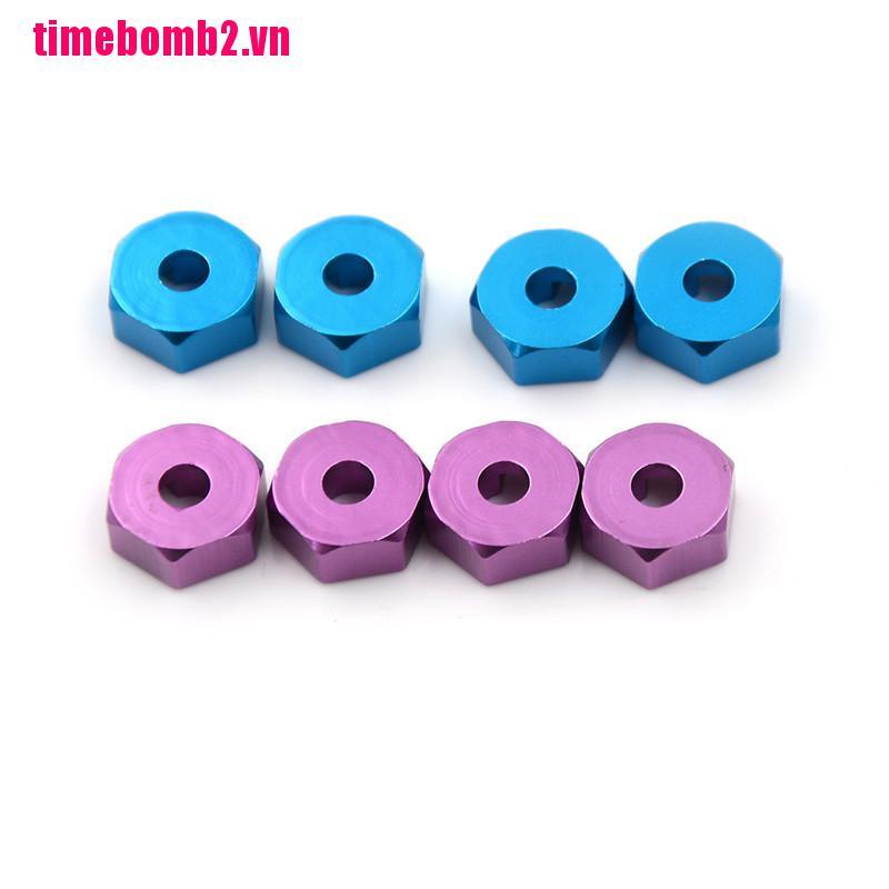 Bộ 4 Đai Ốc Lục Giác 12mm Bằng Nhôm Cho Trục HSP