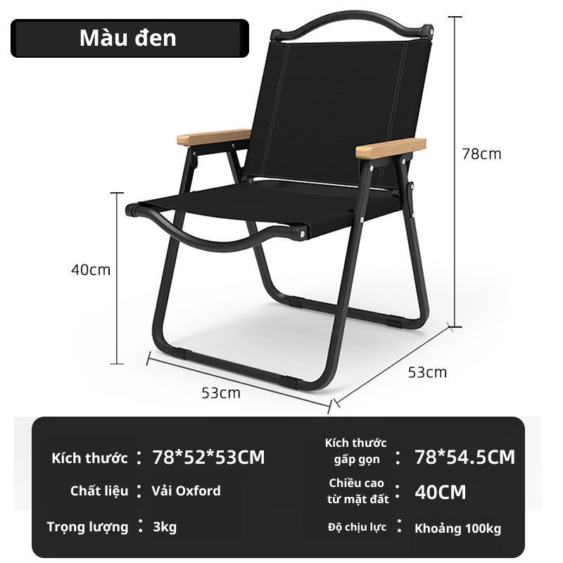Ghế ngồi đi dã ngoại, ghế gấp gọn thông minh tiện lợi có thể bỏ túi mang đi dễ dàng