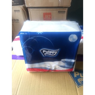 Khăn Ăn Giấy Lụa Pulppy 100 tờ