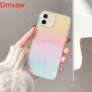Ốp Điện Thoại laser gradient Cầu Vồng Cho iPhone 12 Pro Max 11 Pro Max XS Max X XR 11 7 8 Plus SE 2020 Thời Trang