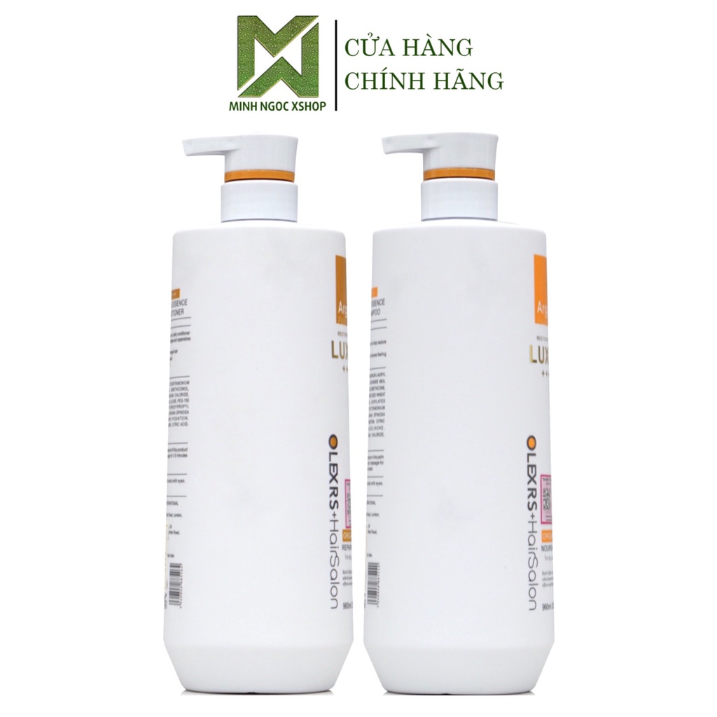 Dầu gội xả phục hồi, chống rụng tóc Olexrs Hair Salon Luxury 960ml mùi mới