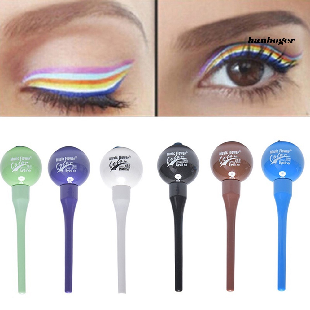 (Hàng Mới Về) Bút Kẻ Mắt Dạng Lỏng Hanboger Chống Thấm Nước Thiết Kế Hình Kẹo Mút Dễ Thương | BigBuy360 - bigbuy360.vn