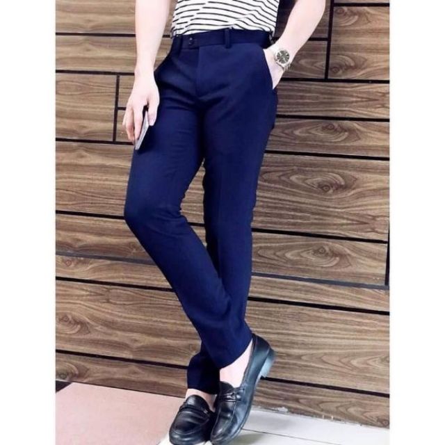 QUẦN ÂU NAM ĐẸP ỐNG CÔN DÁNG BODY, VẢI MỀM MỊN CHỐNG NHĂN -BQ450 | BigBuy360 - bigbuy360.vn