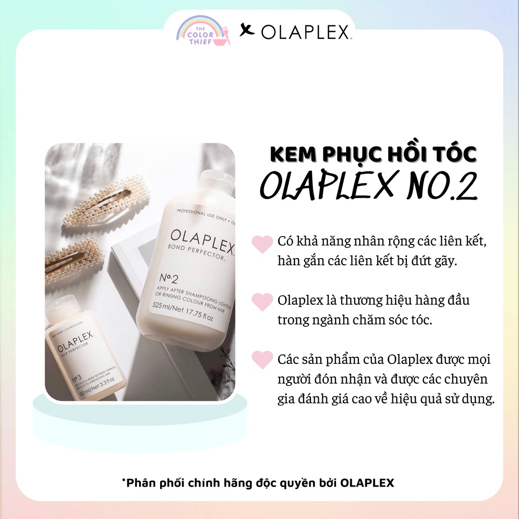 Kem phục hồi liên kết tóc Olaplex no.2 - 100ml