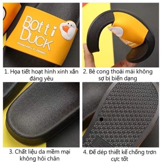 Dép Vịt Chống Trơn Cute