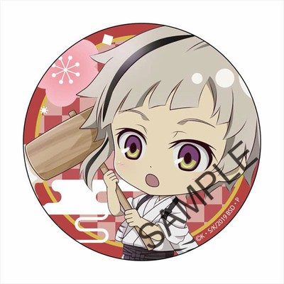 Combo 12 huy hiệu cài áo IN HÌNH Bungou Stray Dogs Văn hào lưu lạc ver hoa anh đào anime chibi dễ thương