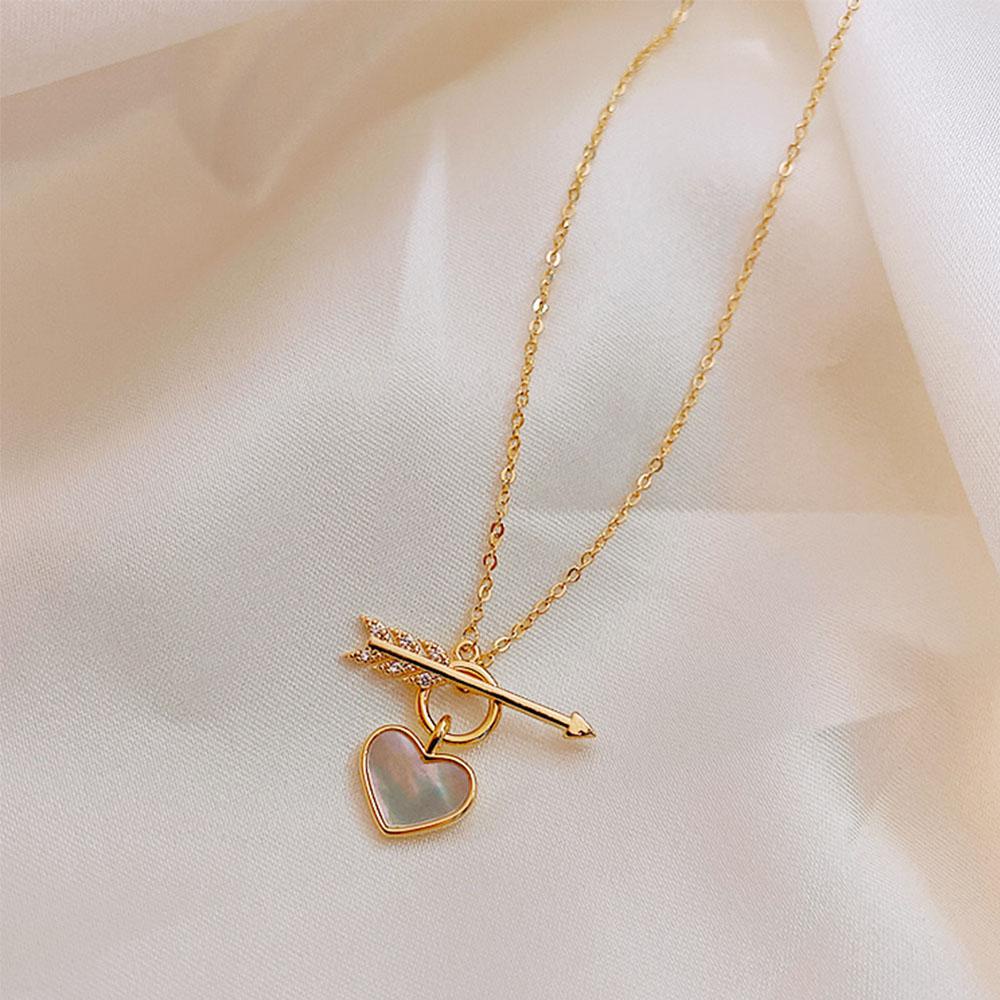 Dây Chuyền Mặt Trái Tim VANES1|Ốp Lưng Điện Thoại Kiểu Dáng Thời Trang Dành Cho Iphone|Vòng Cổ Choker Thời Trang Cá Tính