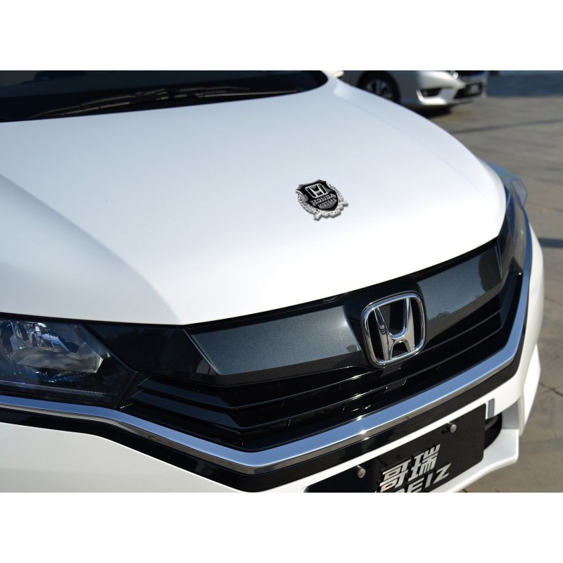 HONDA 2 Miếng Dán Kim Loại 3d Cho Xe Hơi