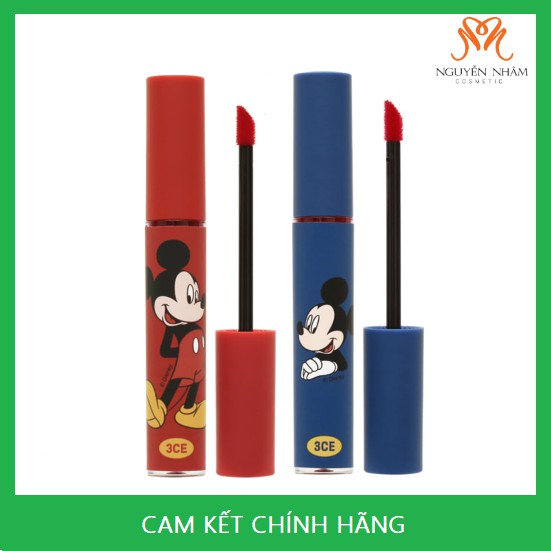 Son Kem 3CE TATTOO LIP TINT - PHIÊN BẢN CHUỘT MICKY  Son 3CE MicKey