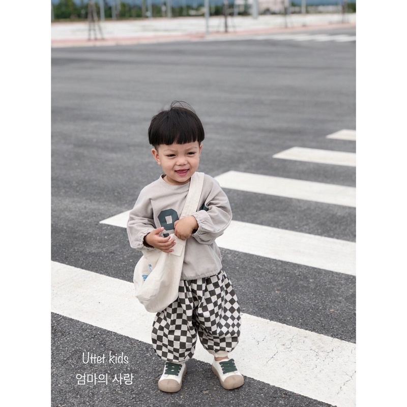 QUẦN KAKI CARO BO CHÂN HÀN QUỐC 122018 DÀNH CHO BÉ GÁI VÀ BÉ TRAI RẤT ĐẸP