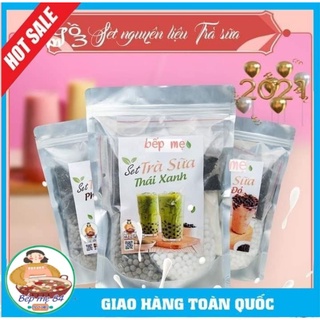 [HCM]MUA KÈM SALE SỐC 3 VỊ TRÀ SỮA CHUẨN XIN SÉT 15-17 CHÉN DÙNG THỬ CỦA BẾP MẸ 84 ❤️