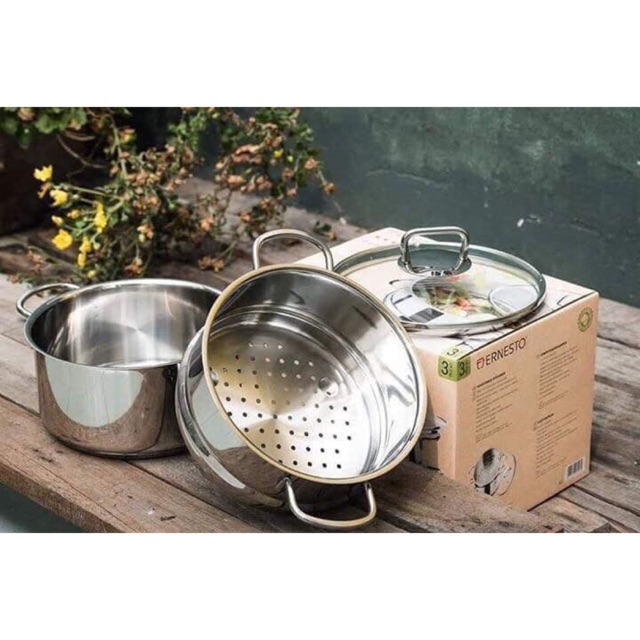 BỘ NỒI XỬNG HẤP ERNESTO 20cm