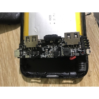 Mạch sạc bảo vệ , bo mạch sạc dự phòng pin lithium polymer 2 cổng USB, 2.1A, có đầu vào chân ip