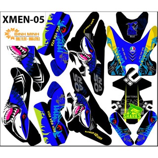Tem Decal Xe Điện Xmem 05