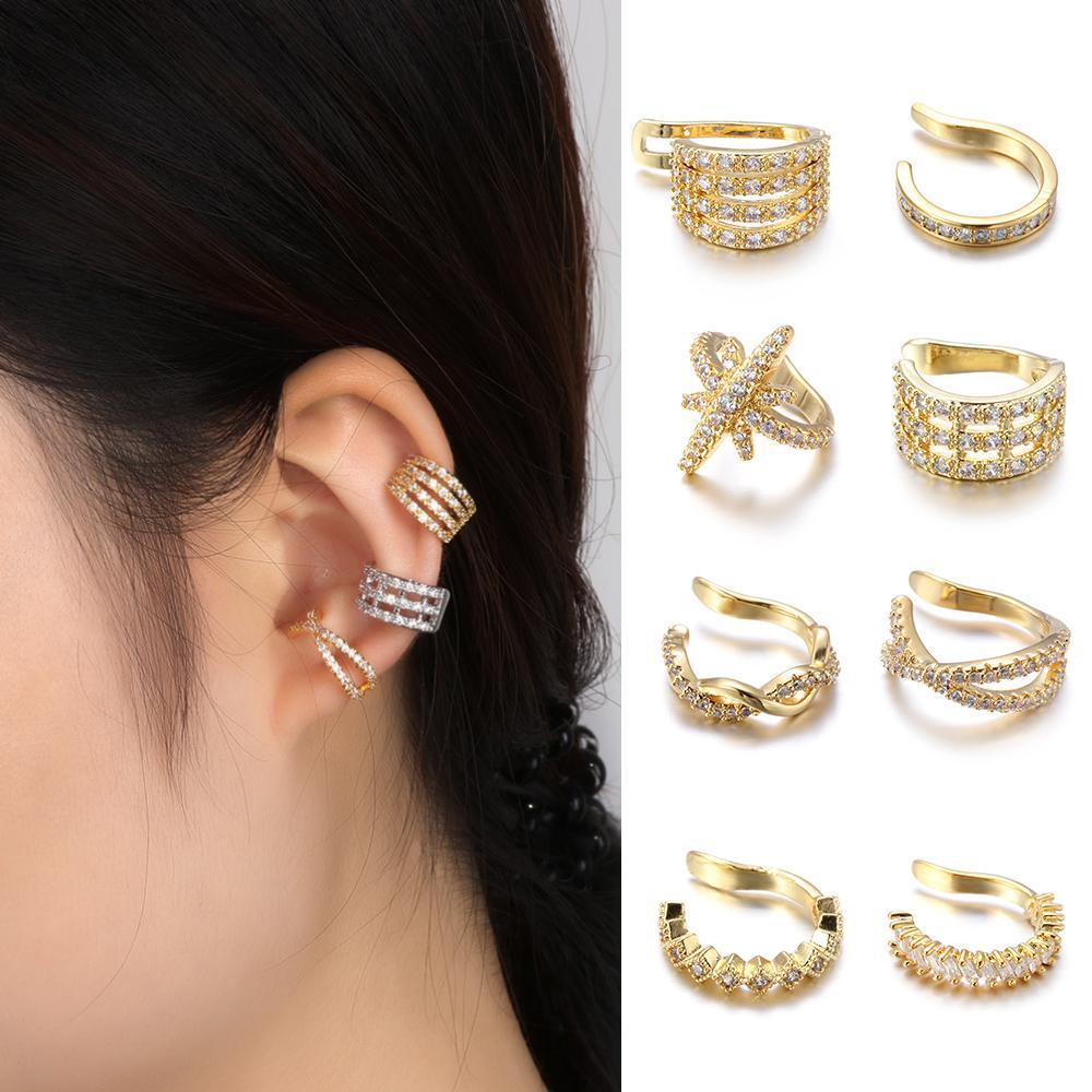 Bông Tai Đeo Vành Tai Thời Trang Cho Nữ