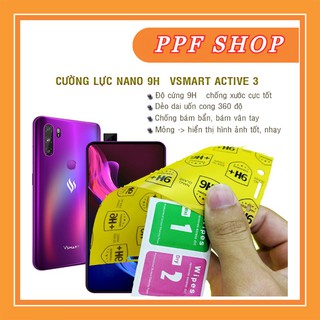 Kính cường lực dẻo nano 9H Vsmart Active 3