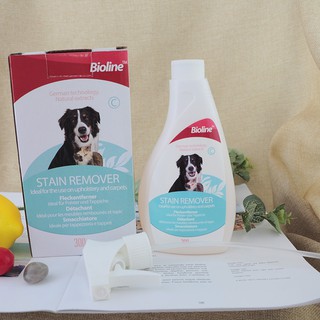 Xịt khử mùi và kháng khuẩn Bioline 300ml vệ sinh khu vực sống của chó mèo