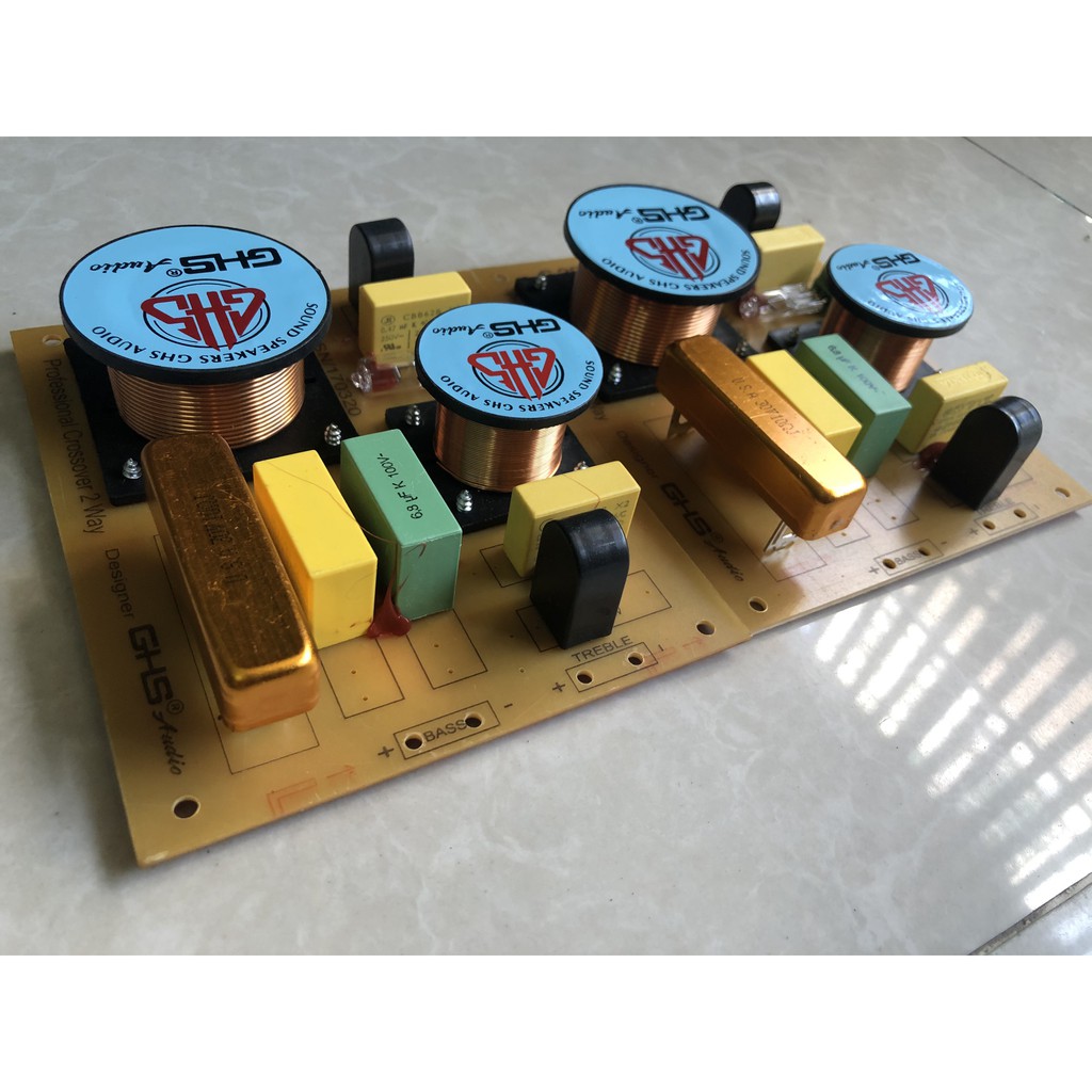 Phân tần loa GHS 1 bass 1 treble cao cấp G-201