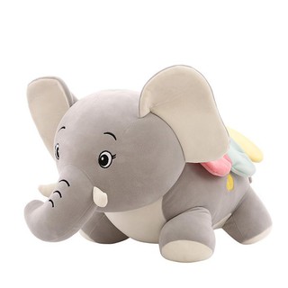 Dễ Thương Thú Nhồi Bông Hình Chú Voi Đáng Yêu Kích Thước 22cm