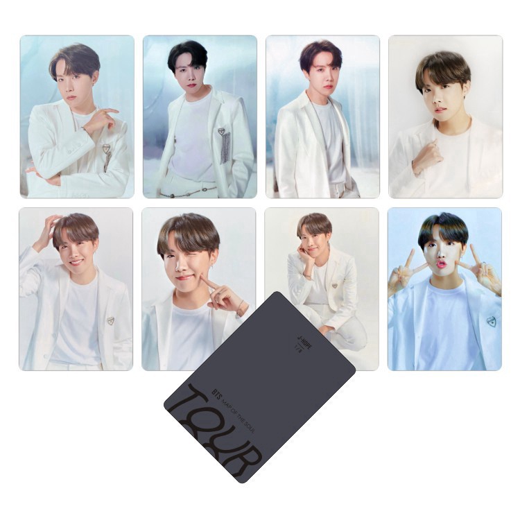1pcs thẻ in hình nhóm nhạc KPOP BTS chất lượng hình ảnh HD
