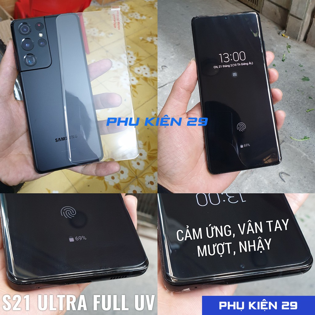 Kính cường lực FULL màn FULL keo UV BULLETPROOF