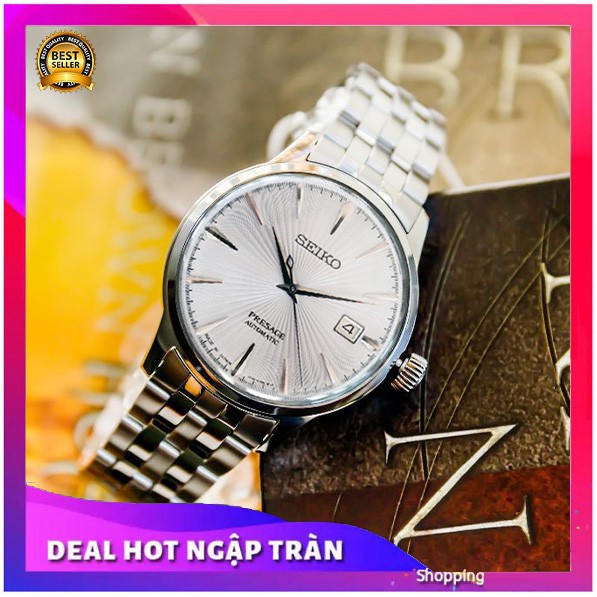 Đồng Hồ Nam Presage Automatic Sang Trọng Dây Kim Loại