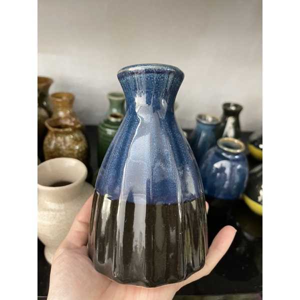 Bình gốm Bát Tràng size mini decor nhà cửa