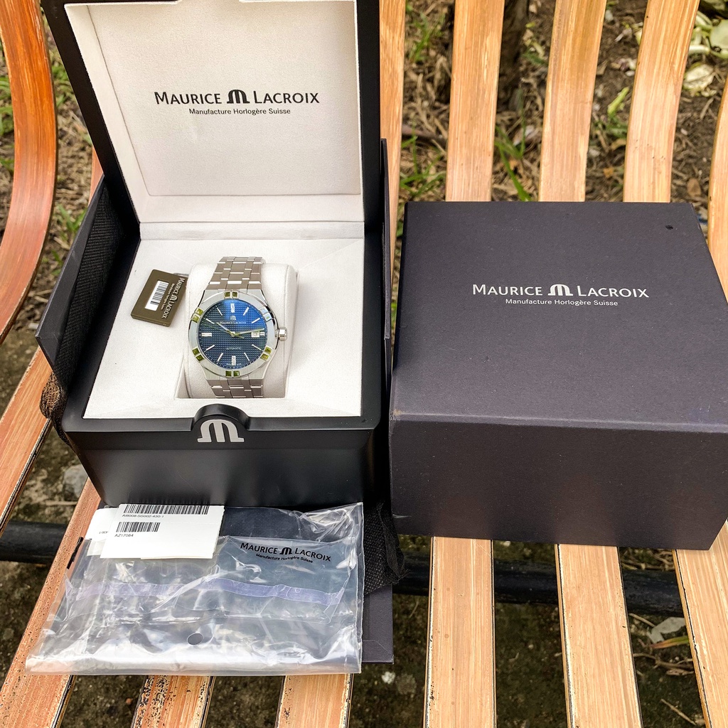 Đồng hồ Nam MAURICE LACROIX AIKON BLUE  AI6008-SS002-430-1 [ Chính hãng ]