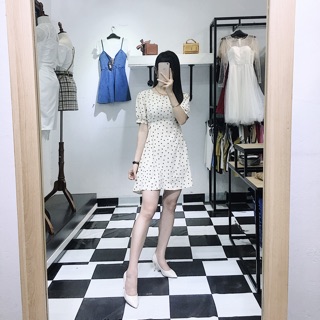 Combo váy tim + áo đỏ