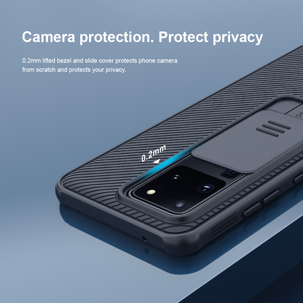 Ốp điện thoại Nillkin CamShield Pro PC cứng nắp trượt bảo vệ camera cho Samsung Galaxy S20 Ultra
