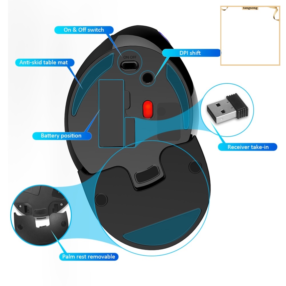 Chuột Quang Dây 6 Nút 4000 Dpi Pc