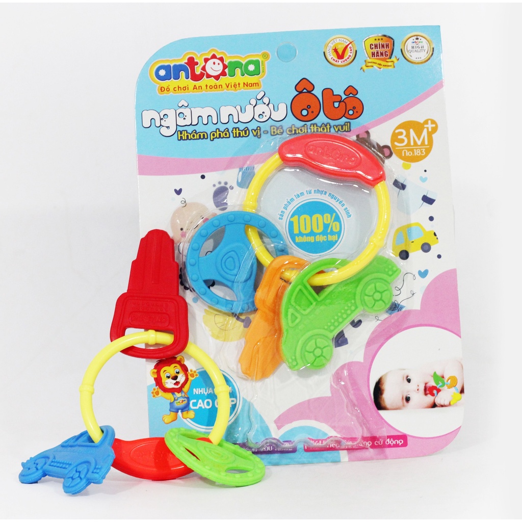 Gặm Nướu Cho Bé - Đồ Chơi Cho Trẻ Sơ Sinh, Hàng Việt Nam Cao Cấp