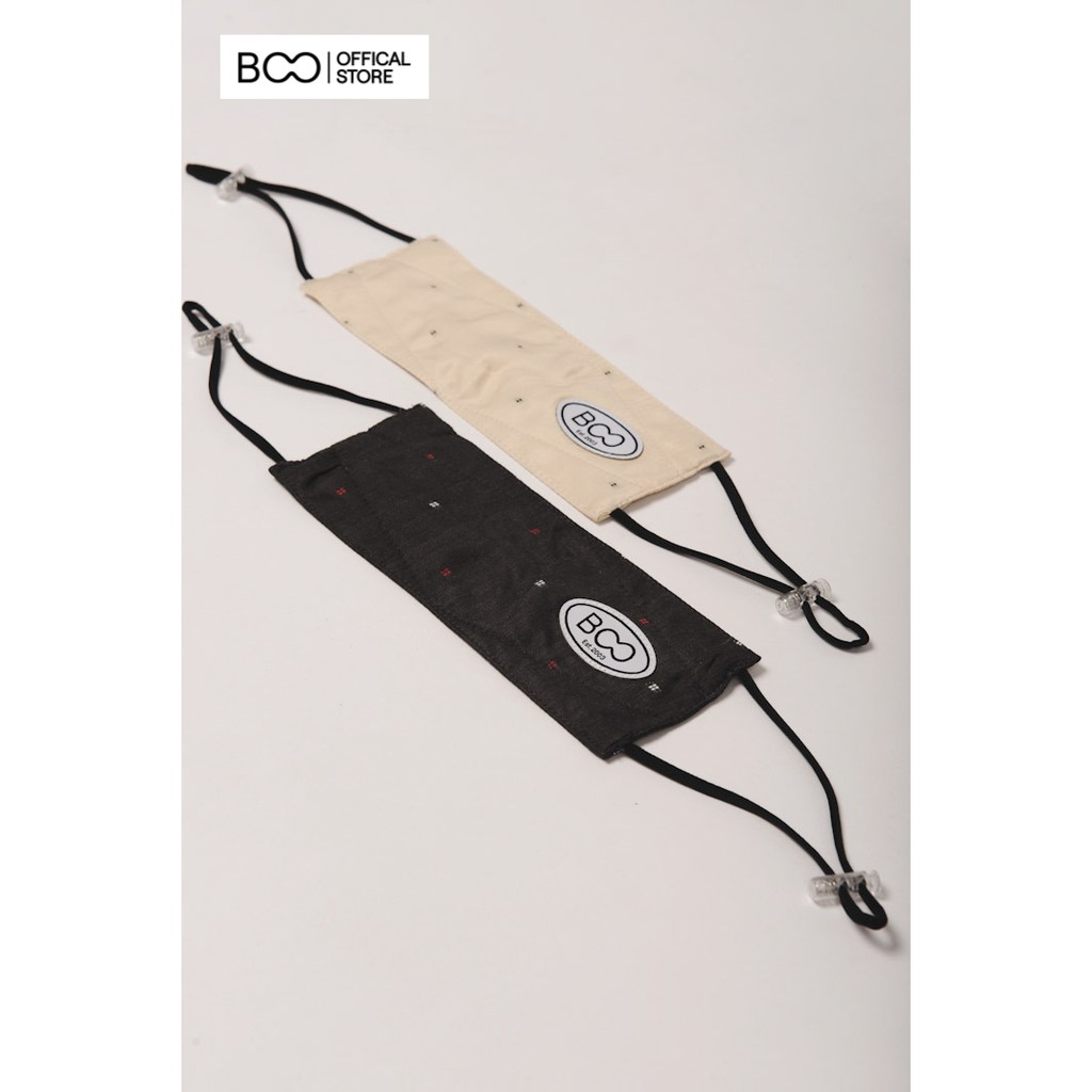 Khẩu Trang Vải Kháng Khuẩn combo 3 chiếc Nam Nữ Unisex BOO thêu logo Chống Giọt Bắn, Chống Nắng, Chống Bụi Đính | BigBuy360 - bigbuy360.vn