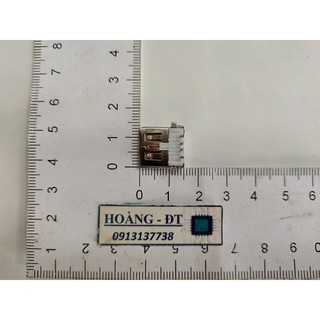 Đầu USB cái 2.0 kiểu A chân vuông (đồng)