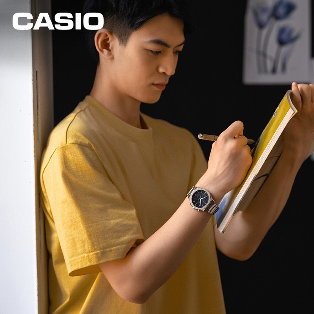 Đồng hồ nam dây kim loại Casio Edifice chính hãng Anh Khuê EFS-S570D-1AUDF (44mm)