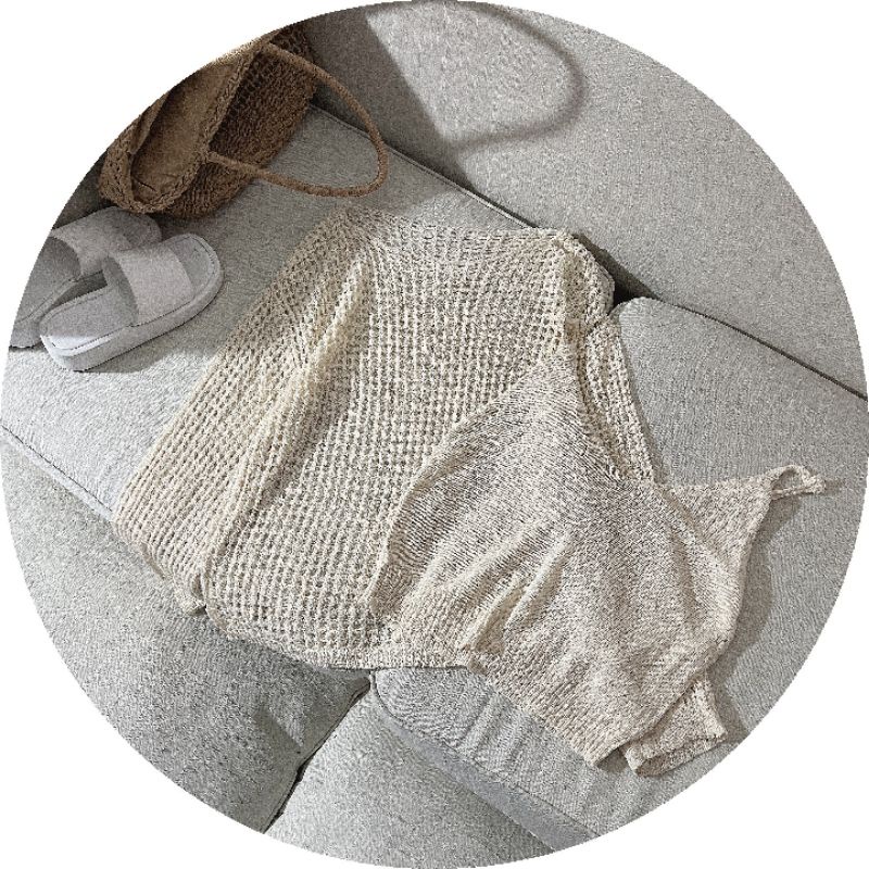 SET ÁO LEN LỖ KÈM ÁO 2DÂY