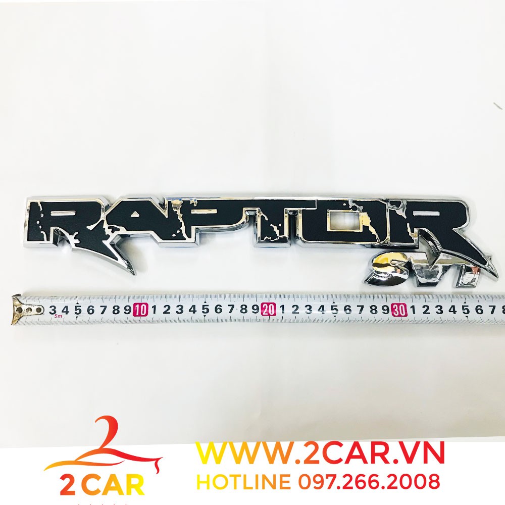 Chữ RAPTOR gắn trang trí xe Ranger siêu đẹp, siêu chất