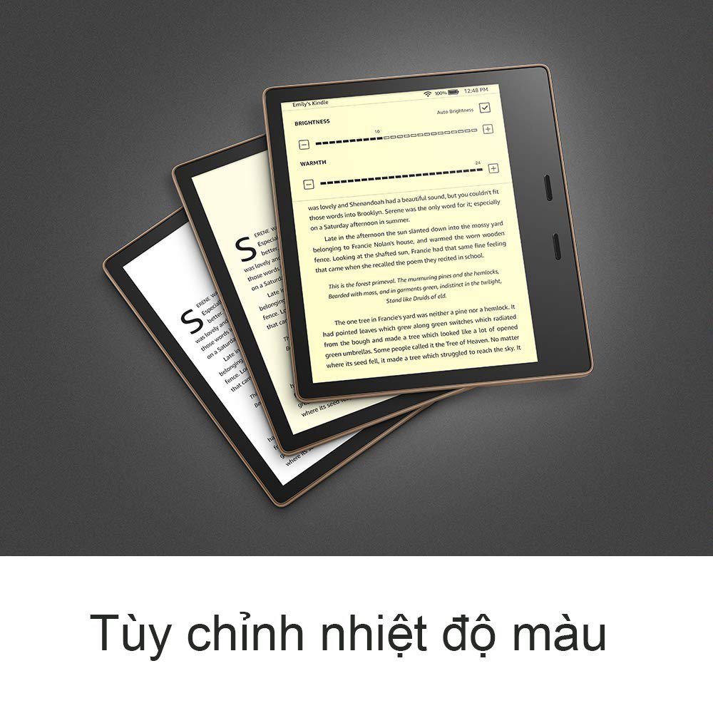 Máy đọc sách Kindle Oasis 3  nhập chính hãng từ Amazon, NEW 100%