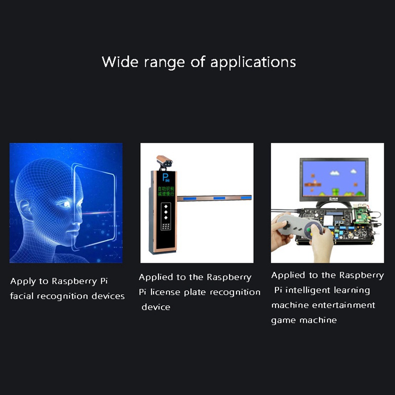 Camera 1080P 5 Million Pixels 1.8 Aperture 75 góc rộng OV5647 Chip cho Raspberry Pi 2/4/3B+