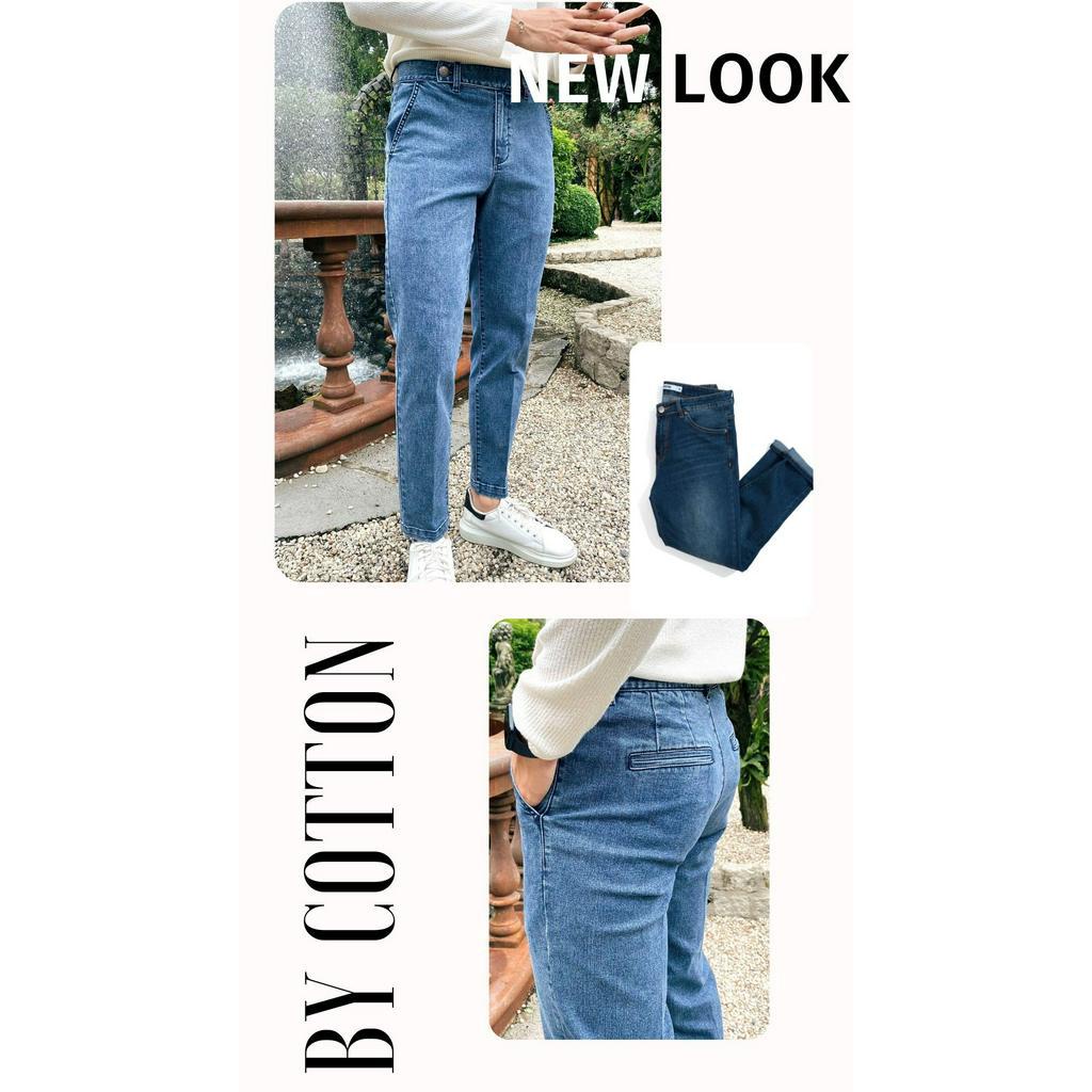 Quần Jeans Dài Nam BY COTTON Light Blue Trouser