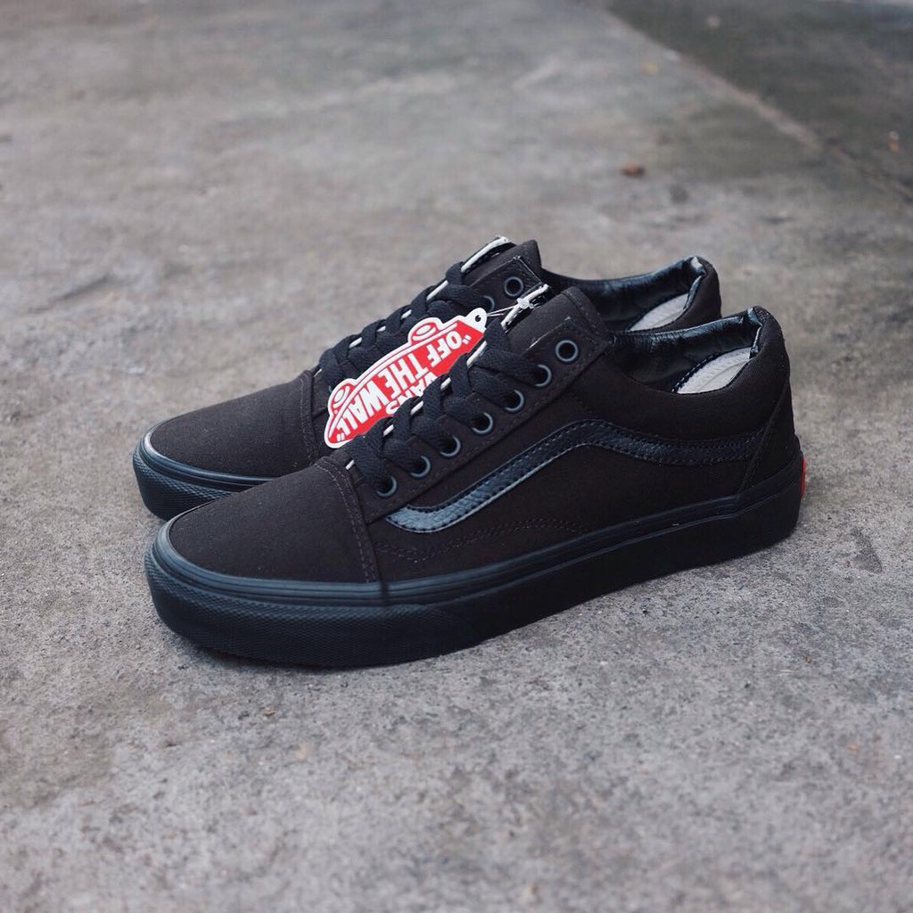 Giày Vans Old Skool Đen Full Nam Nữ