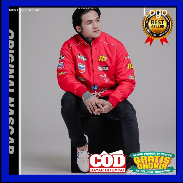 Áo Khoác Dù Cao Cấp Thiết Kế Mới / NASCAR RACING ORIGINAL - VINTAGE