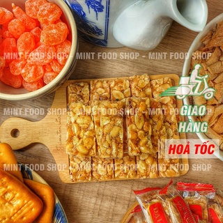 Kẹo Đậu Phộng (Kẹo Lạc Đường/ Thèo Lèo) Lon 300Gram