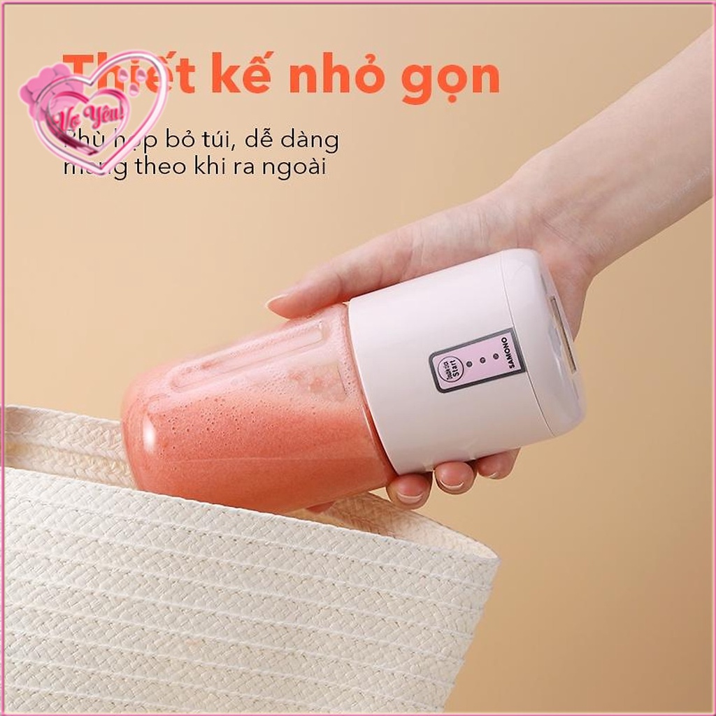 Máy Xay Sinh Tố Mini Dùng Pin  SW-Y7