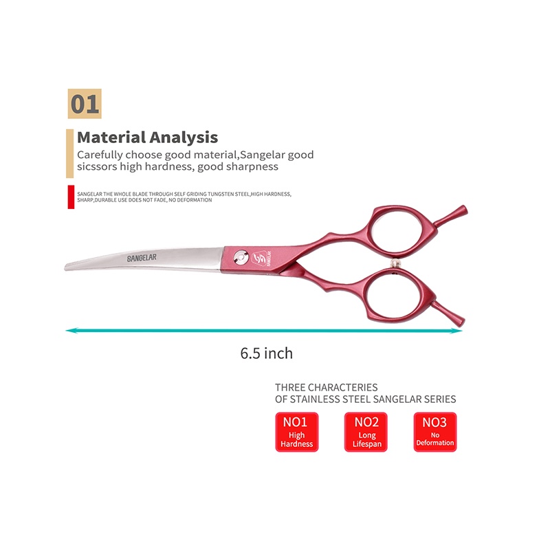 Kéo Cắt Tỉa Lông Thú Cưng 6.5 inch Tiện Dụng