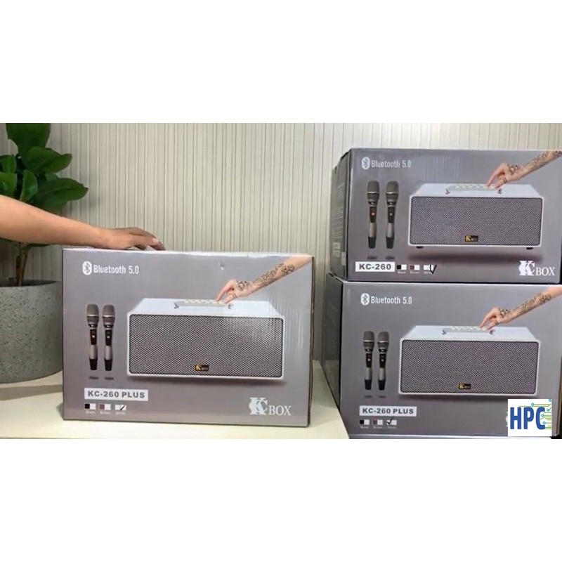 Loa karaoke xách tay chính hãng KCBox KC260Pro, Bluetooth 6.0