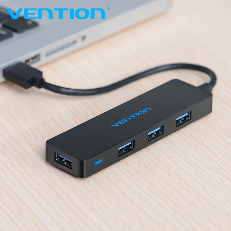 VENTION Hub Chia 4 Cổng Usb 3.0 Hub Otg Tốc Độ Cao Cho Máy Tính